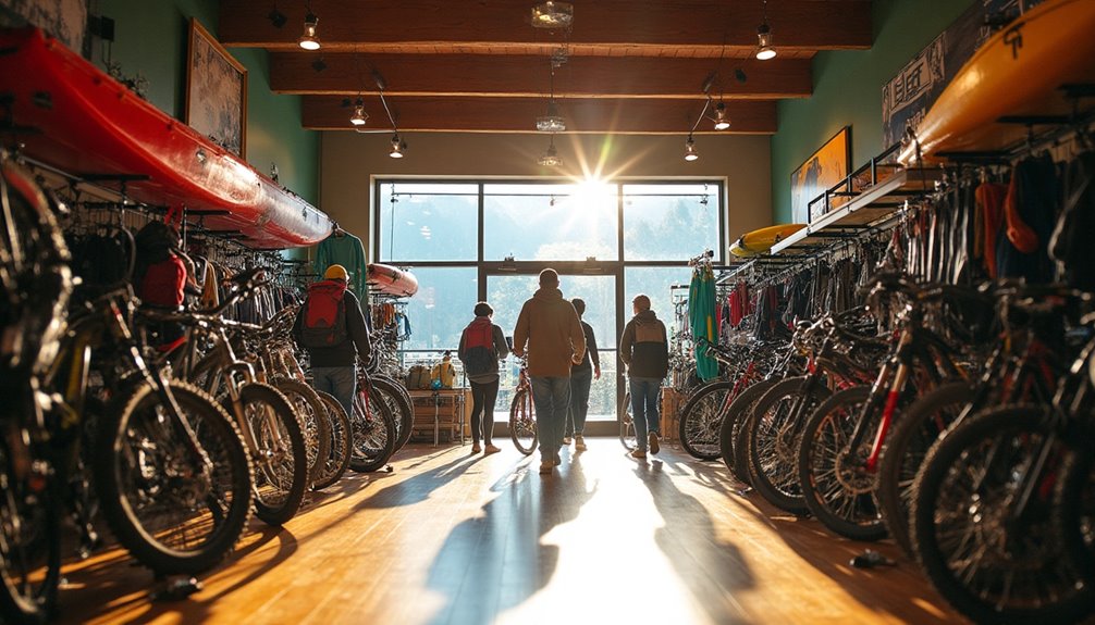 convenient gear rental options