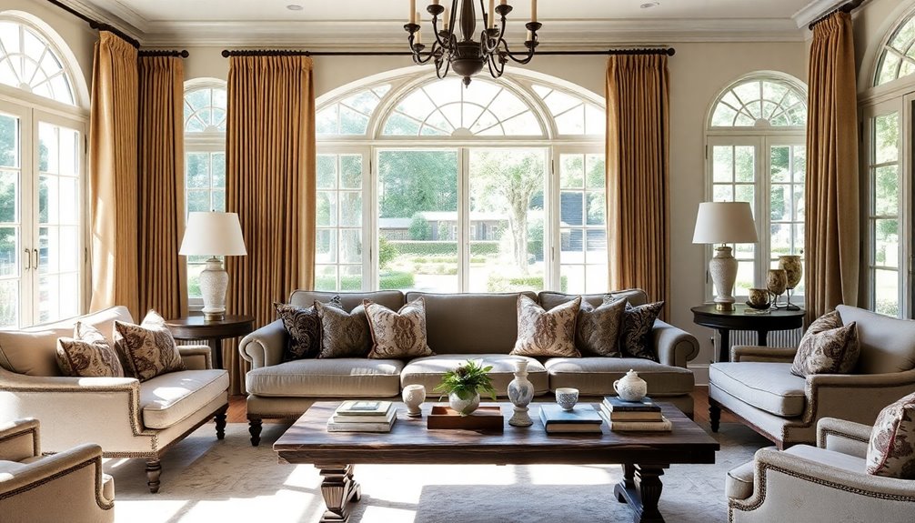 european rustic elegance style