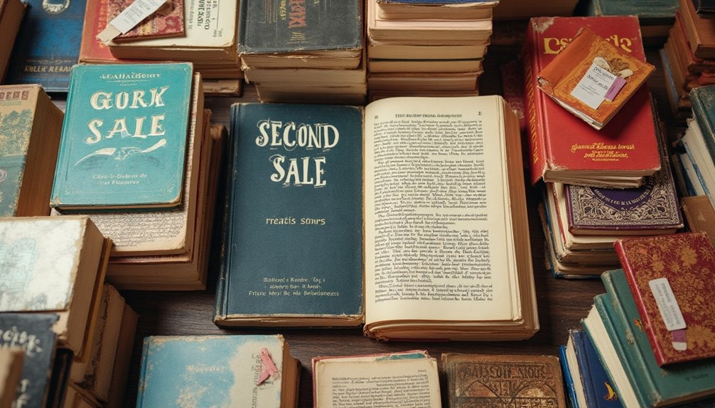 extensive collection of books