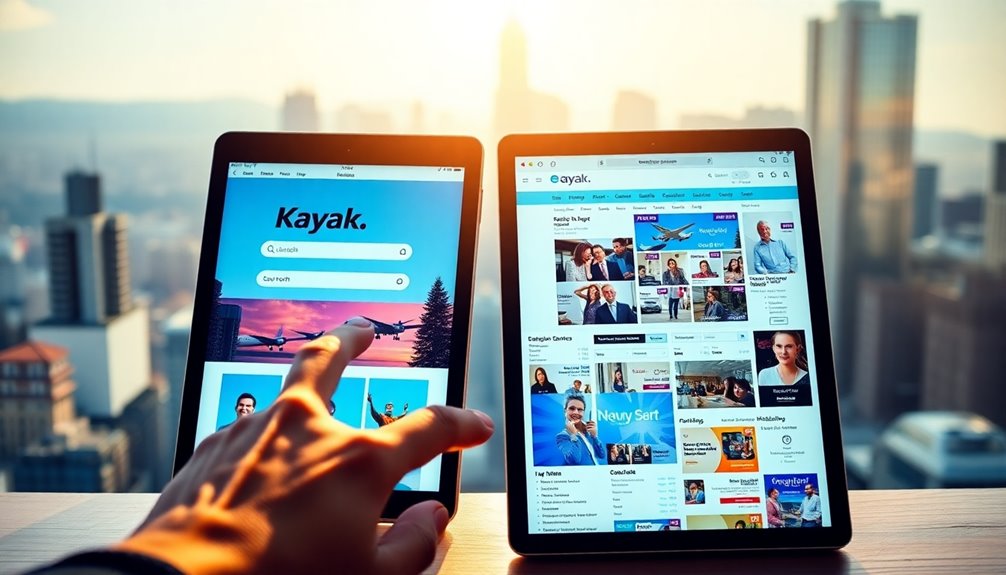 kayak compared to competitors