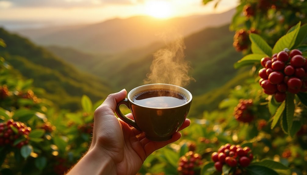 kona s unique coffee conditions