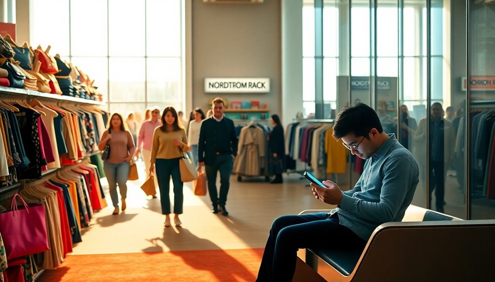 shopping in store experience