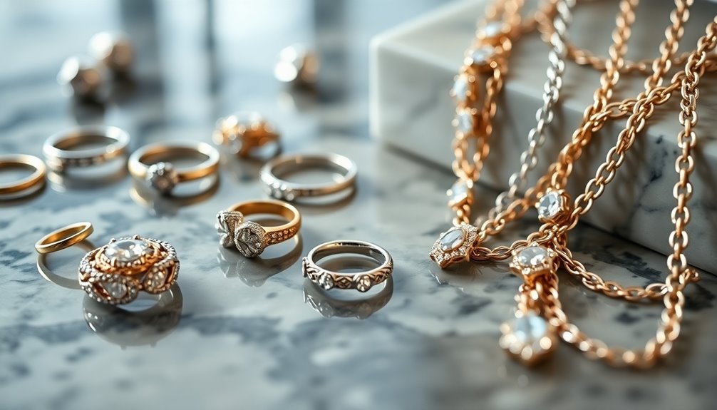 variety of jewelry options