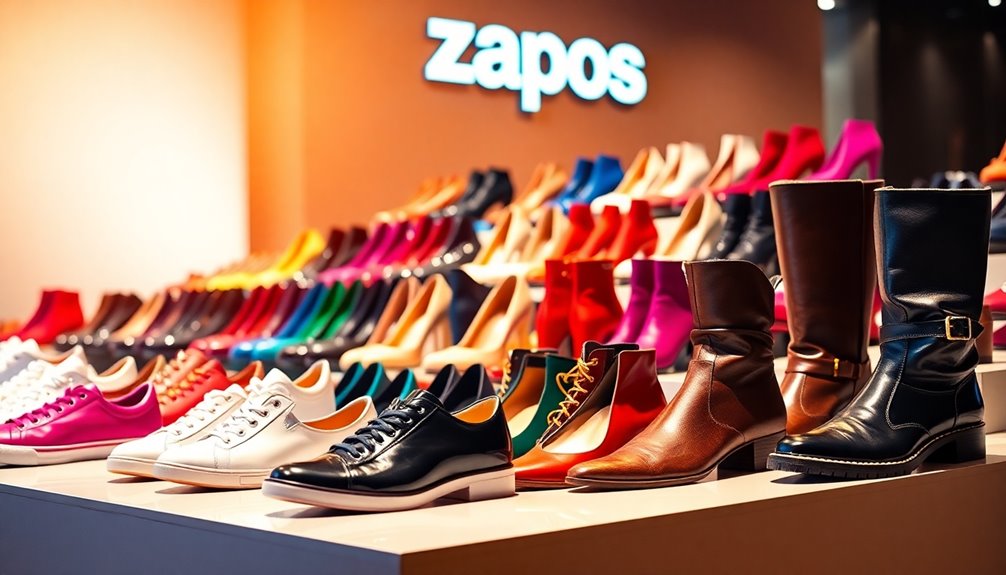 vast array of footwear