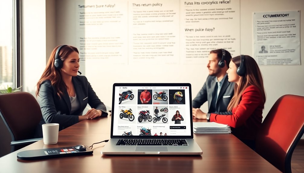 clear return policy guidelines